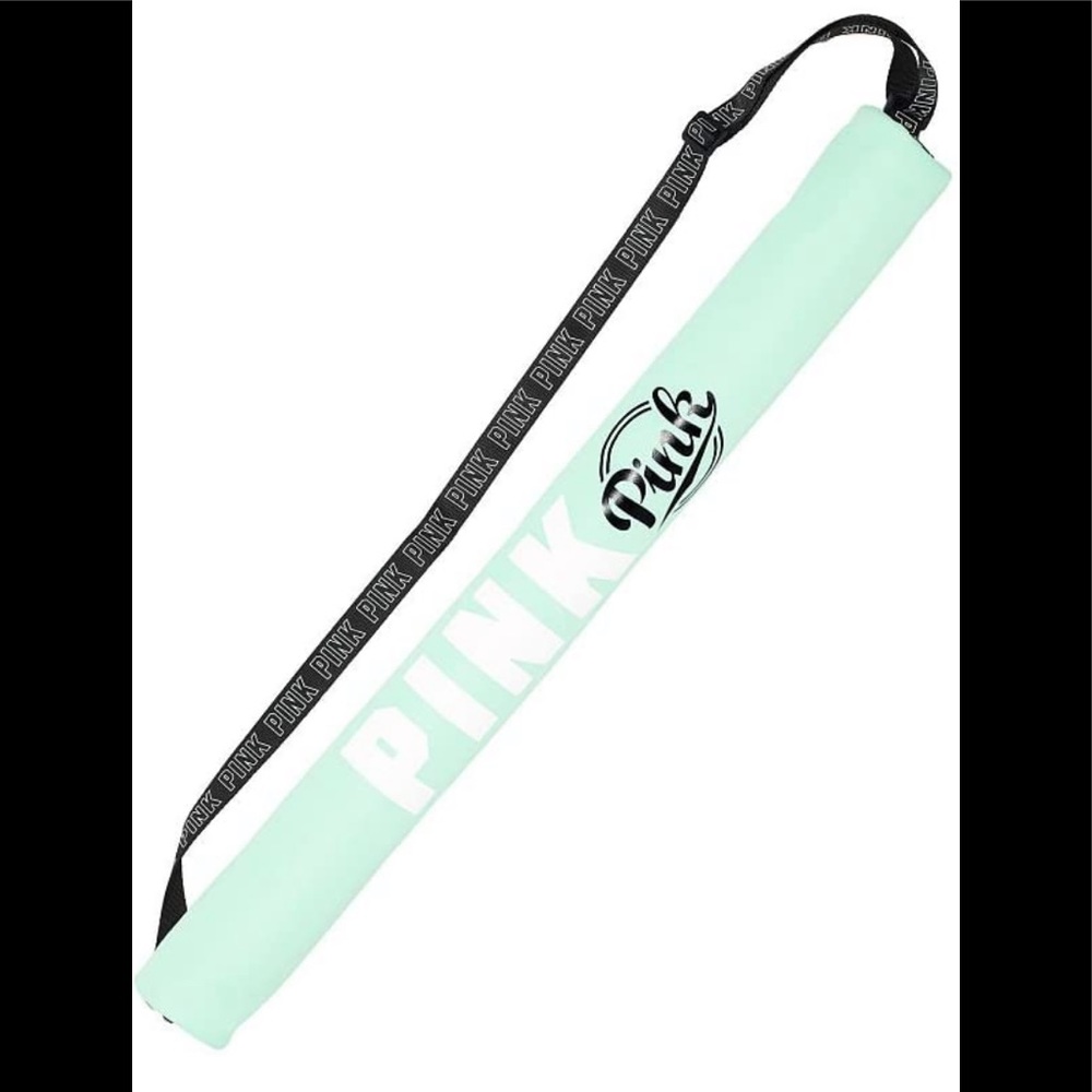 PINK Beach Sling Cooler Sheer Seafoam
